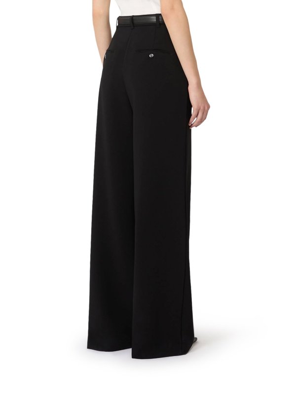 カジュアルパンツ - 黒 shop online: Max Mara