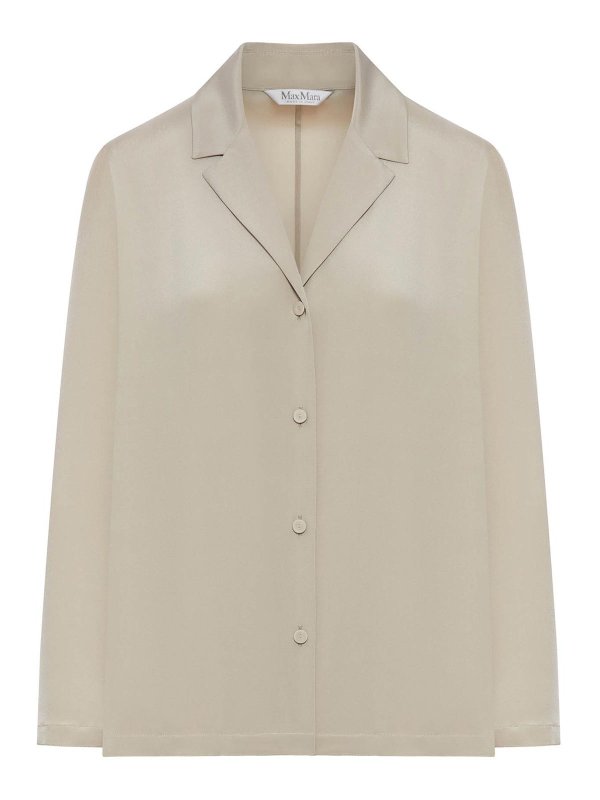 Max Mara: Hemden - Hemd - Nude