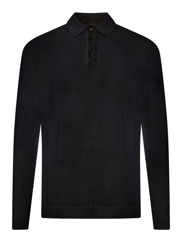 ROBERTO COLLINA: Polos - Polo - Negro