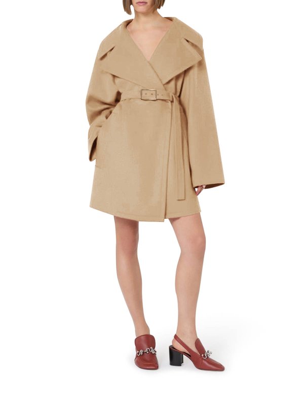ショートコート - ブラウン shop online: SPORTMAX