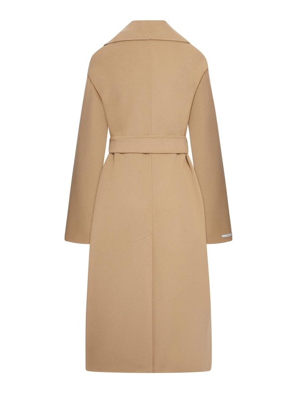 SPORTMAX: ニーレングスコート online - 膝丈コート - ヌードカラー