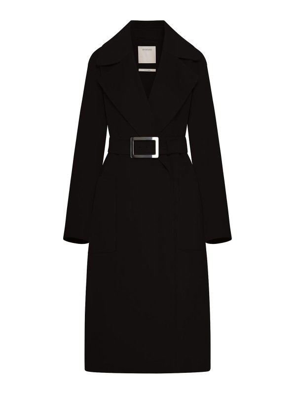 SPORTMAX: ニーレングスコート - 膝丈コート - 黒
