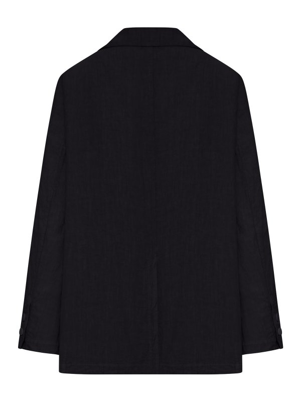 TRANSIT: blazers online - Single-Breasted Linen Jacket