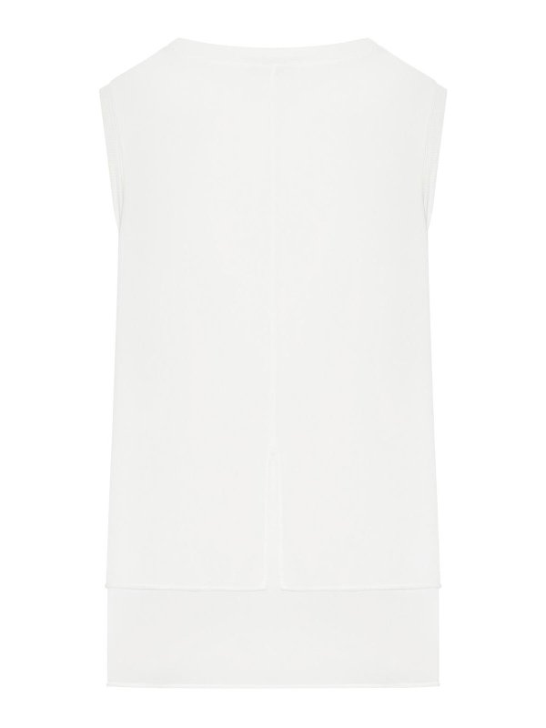 TRANSIT: Tops y camisetas sin mangas online - Top - Blanco