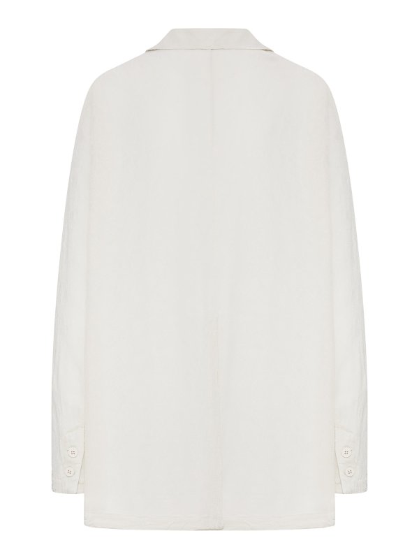 TRANSIT: blazers online - Oversized Single-Breasted Viscose Jacket