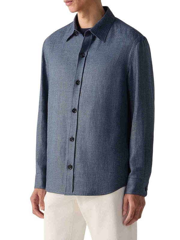The Best Shops ZEGNA: Hemden - Hemd - Blau