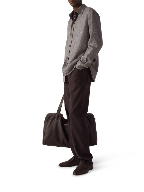 ZEGNA: シャツ online - シャツ - ブラウン