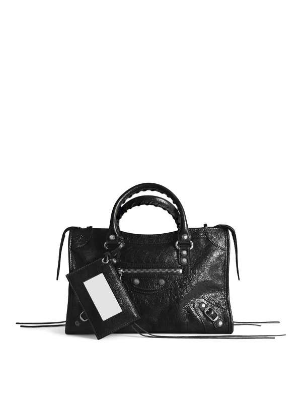 BALENCIAGA: トートバッグ - トートバッグ - 黒