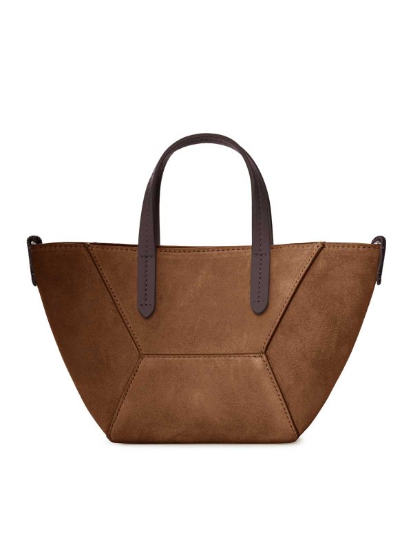 The Best Shops BRUNELLO CUCINELLI: トートバッグ - トートバッグ - ブラウン
