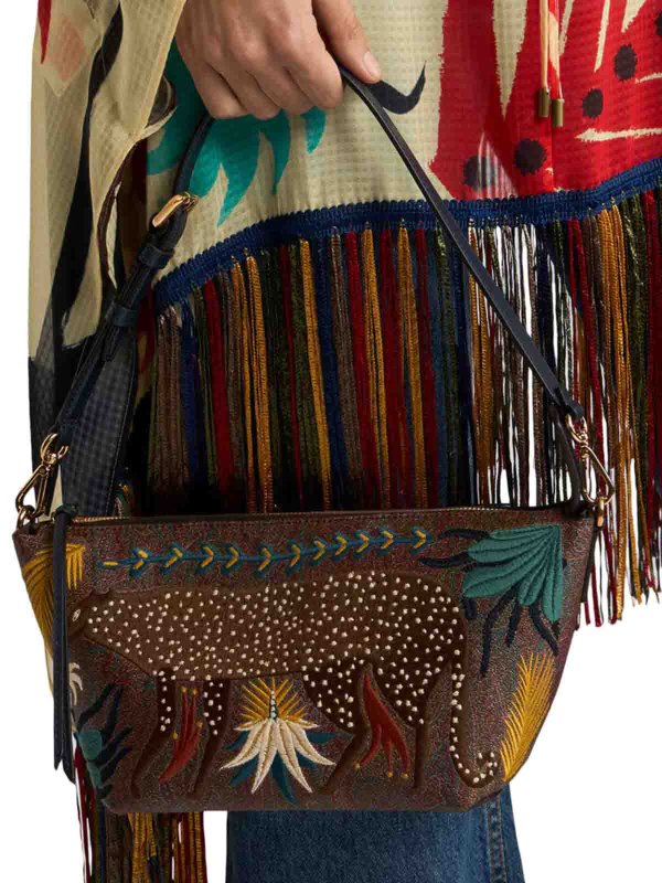 ETRO: ショルダーバッグ online - ショルダーバッグ - ブラウン