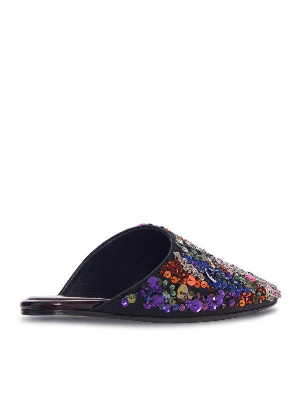 The Best Shops DRIES VAN NOTEN: Mules - Mules - Bunt