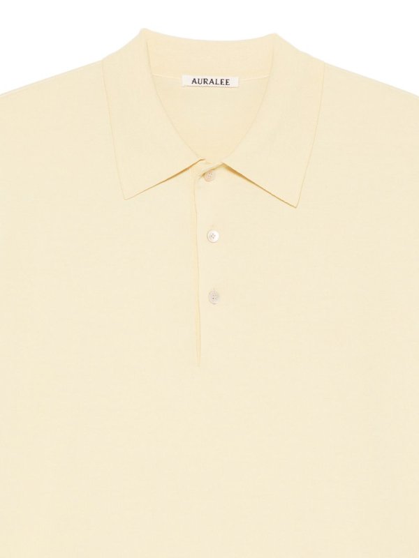 The Best Shops AURALEE: Poloshirts - Poloshirt - Gelb