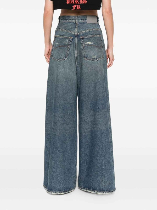 BALENCIAGA: ベルボトムジーンズ online - フレアジーンズ - ブルー