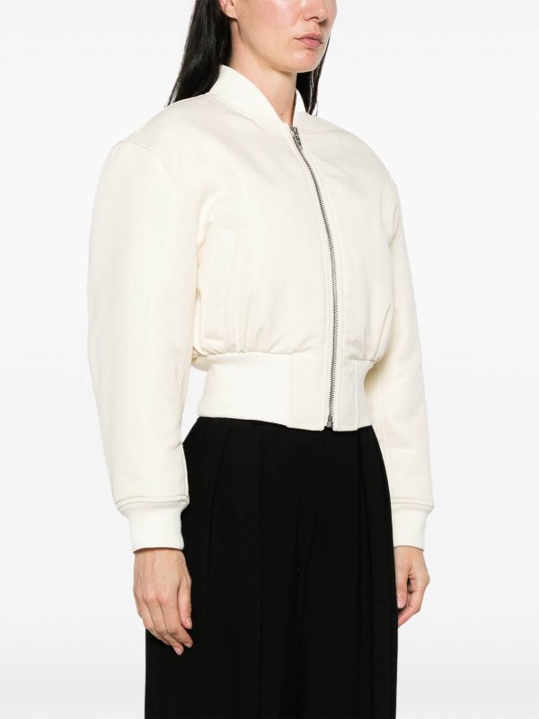 Cropped Bomber Jacket shop online: BALENCIAGA