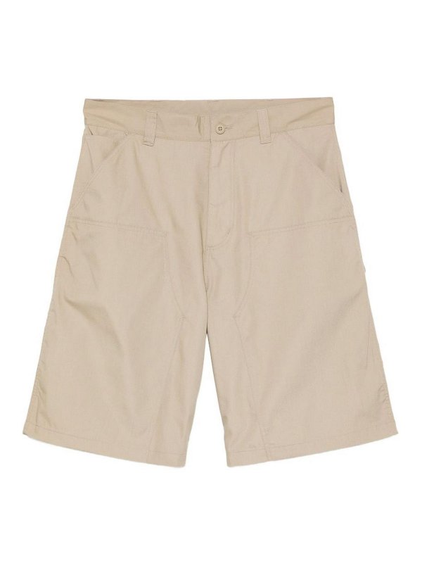 CARHARTT: トラウザーショーツ - ショートパンツ - ベージュ