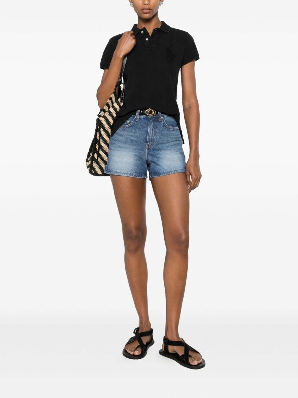 The Best Shops DUNST: Trousers Shorts - Denim Mini Shorts