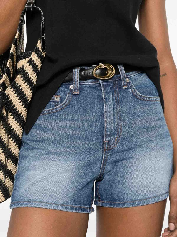 DUNST buy online Denim Mini Shorts