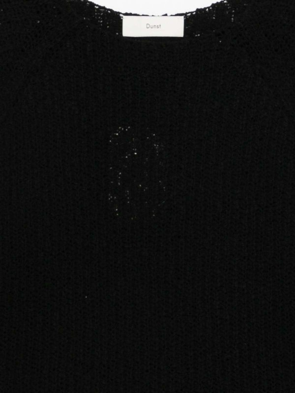 The Best Shops DUNST: Pull col rond - Pull Col Rond - Noir