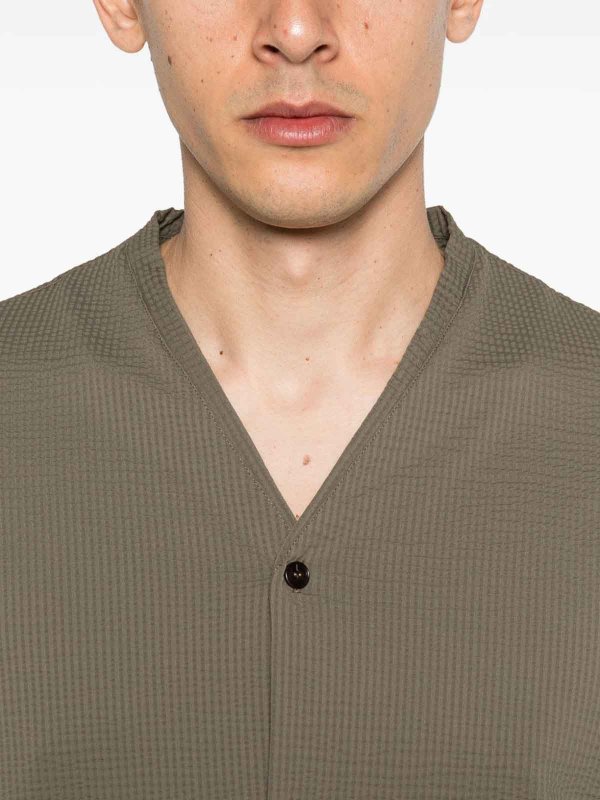 EMPORIO ARMANI: シャツ online - シャツ - ブラウン