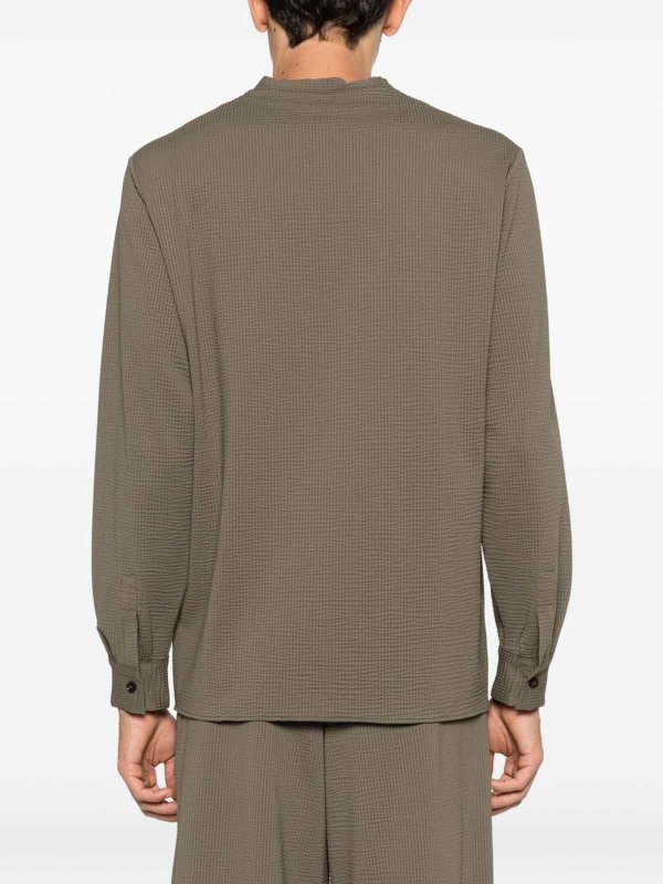 シャツ - ブラウン shop online: EMPORIO ARMANI
