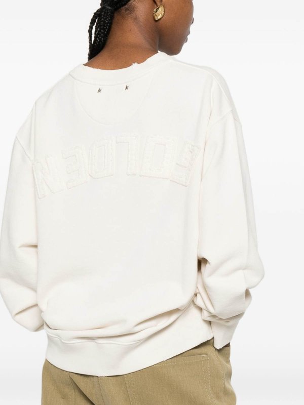 GOLDEN GOOSE: スウェット＆セーター online - スウェットシャツ/セーター - 白
