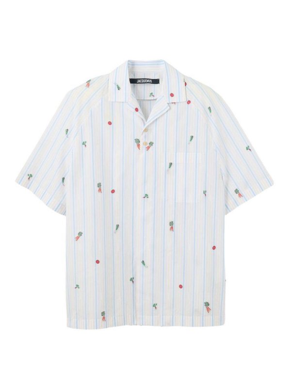 JACQUEMUS: Hemden - Hemd - Weiß