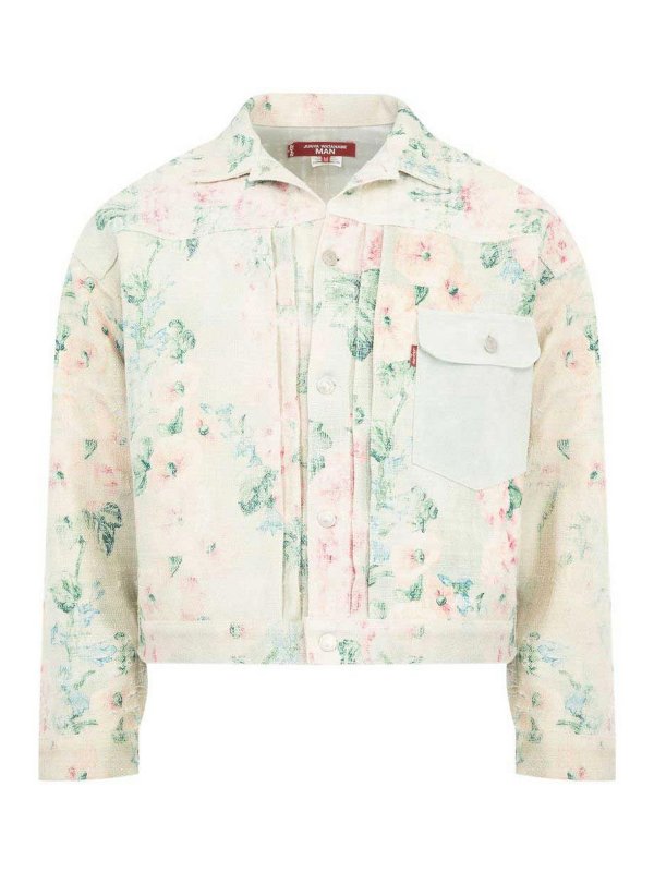 JUNYA WATANABE: casual jackets - Printed Jacket