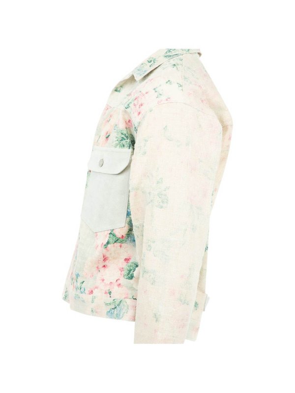 The Best Shops JUNYA WATANABE: casual jackets - Printed Jacket