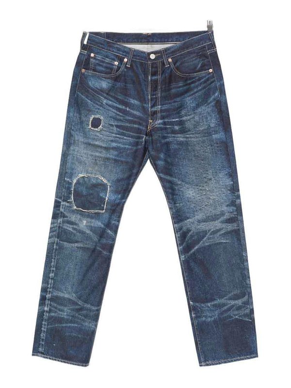 JUNYA WATANABE: pantaloni casual - Pantaloni In Cotone E Nylon