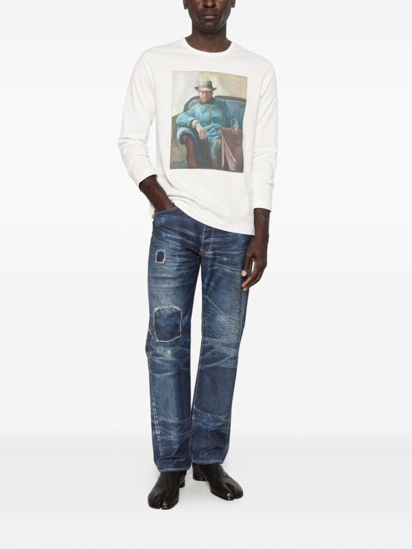 The Best Shops JUNYA WATANABE: pantaloni casual - Pantaloni In Cotone E Nylon