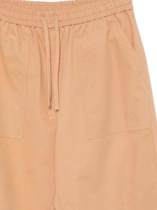 MAISON KITSUNÉ: カジュアルトラウザー online - カジュアルパンツ - ベージュ