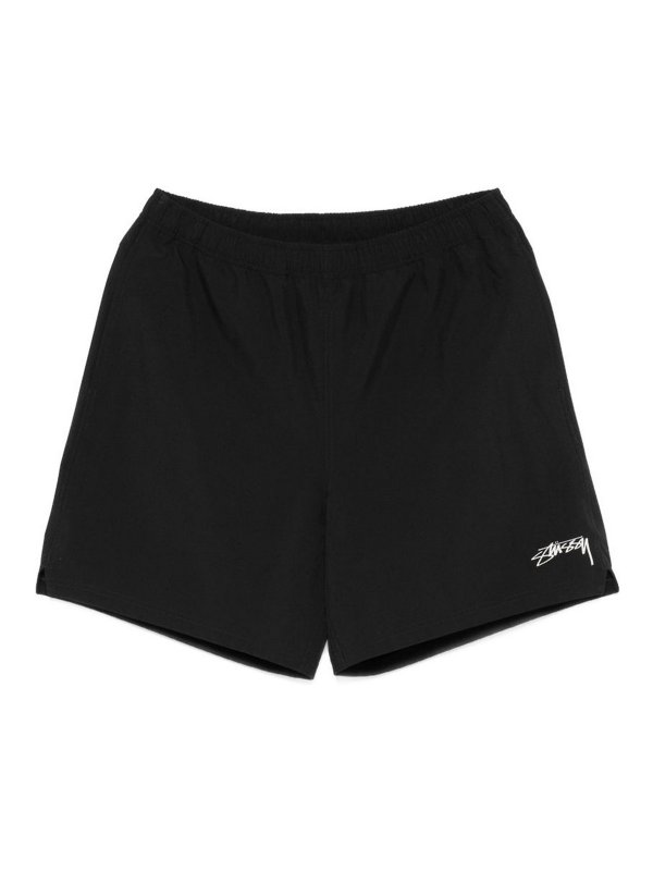 STUSSY: トラウザーショーツ - ショートパンツ - 黒