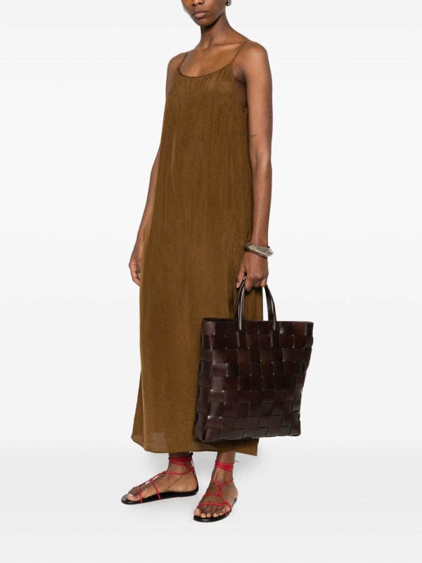 UMA WANG: Maxi robe online - Maxi Robe - Camel