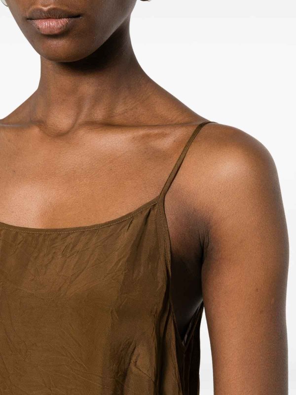 The Best Shops UMA WANG: Maxi robe - Maxi Robe - Camel