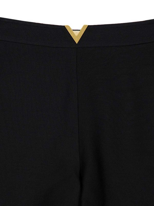 The Best Shops VALENTINO: トラウザーショーツ - ショートパンツ - 黒