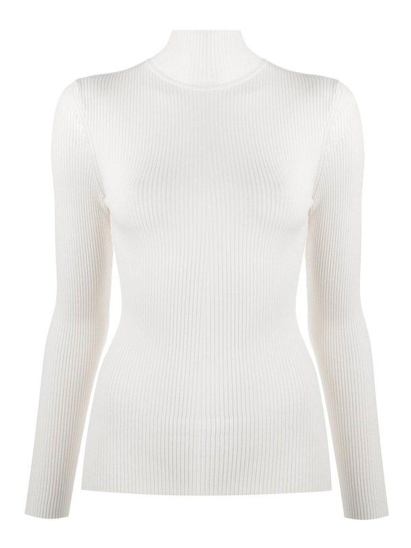 WOLFORD: Col roulé & Col polo - Pull Col Roulé - Beige Clair