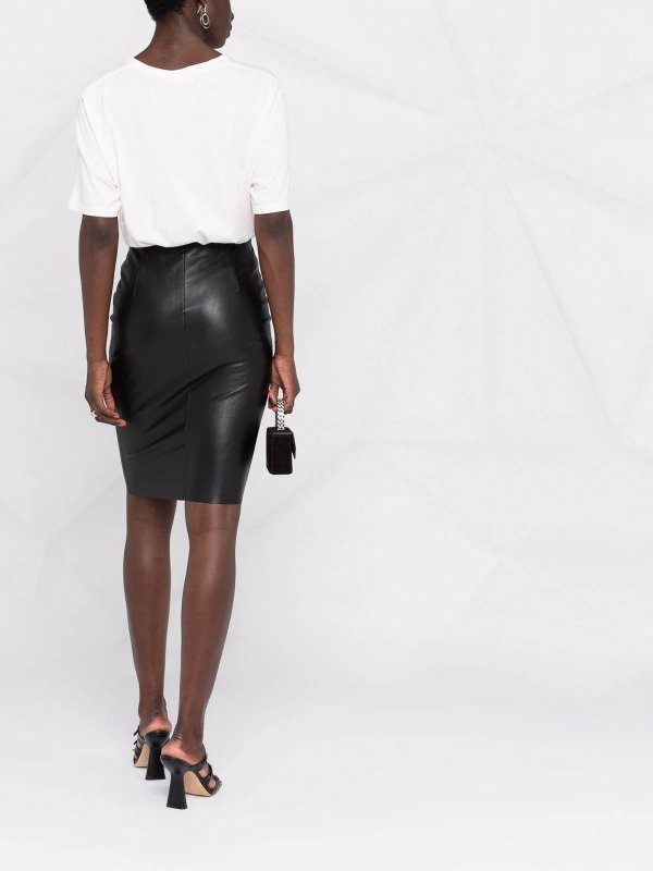 WOLFORD buy online 膝丈/ミディスカート - 黒