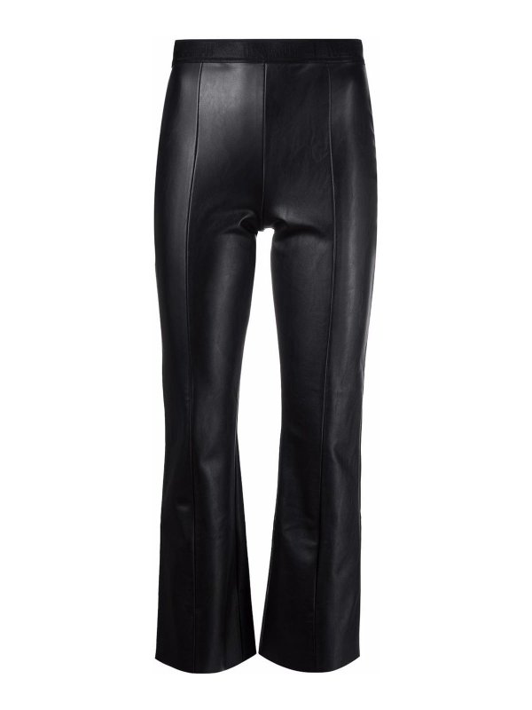 WOLFORD: ブーツカットジーンズ - ブーツカットジーンズ - 黒
