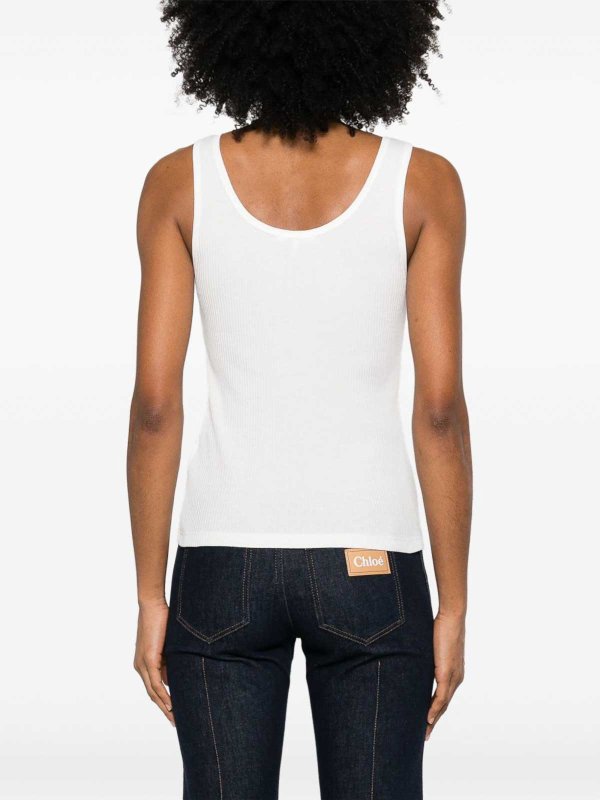 Logo Cotton Top shop online: CHLOE