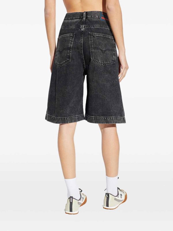 DIESEL: トラウザーショーツ online - ショートパンツ - 黒