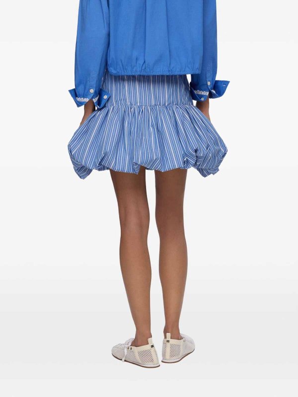 The Best Shops GANNI: Miniröcke - Minirock - Blau