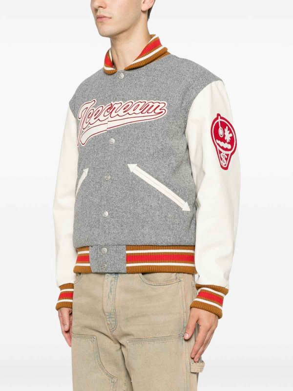Logo Bomber Jacket shop online: ICECREAM