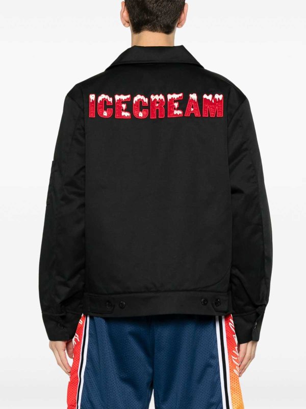 ICECREAM buy online ダウンジャケット - 黒