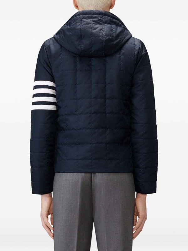 The Best Shops THOM BROWNE: ダウン・ハイテクジャケット - ダウンジャケット - ブルー