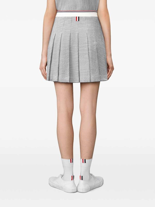 The Best Shops THOM BROWNE: Minigonna in cotone
