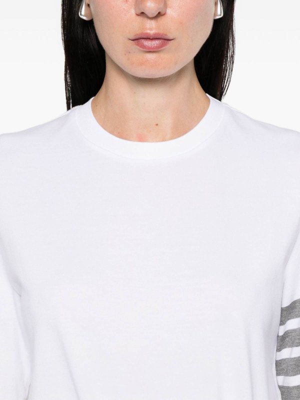 The Best Shops THOM BROWNE: Camisetas - Camiseta - Blanco