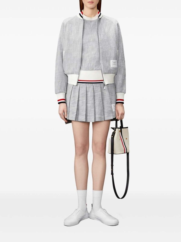 THOM BROWNE buy online Bomber - Gris