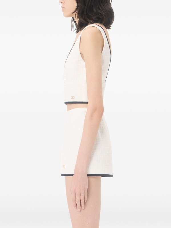 VALENTINO: Tops und Tank Tops online - Top - Weiß
