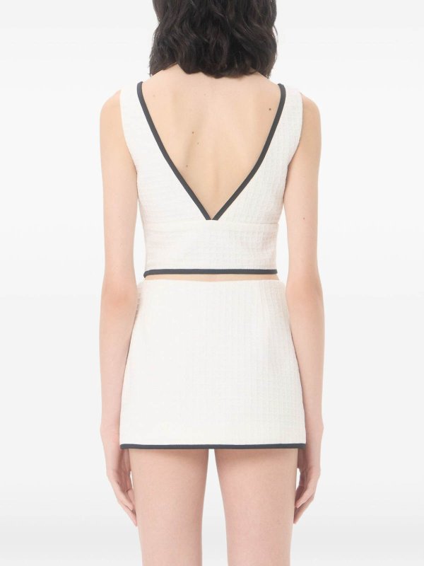 Top - Weiß shop online: VALENTINO