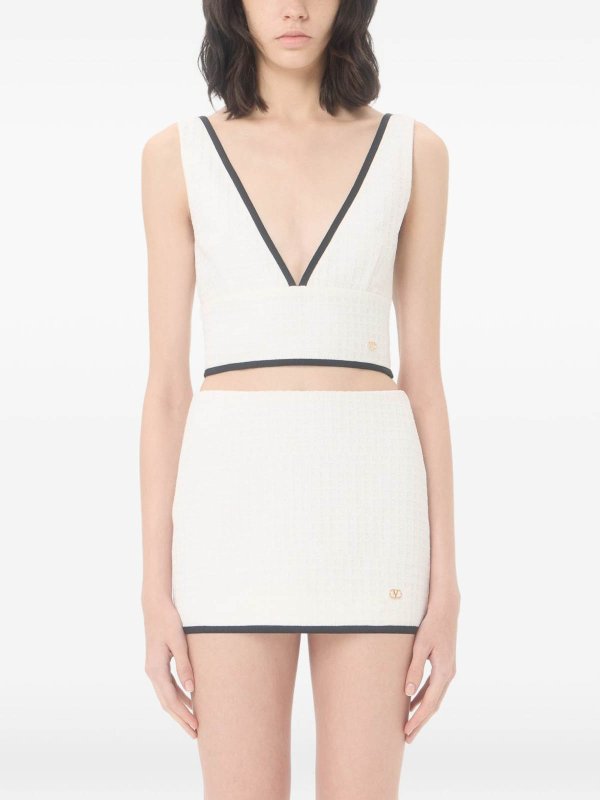 VALENTINO buy online Top - Weiß